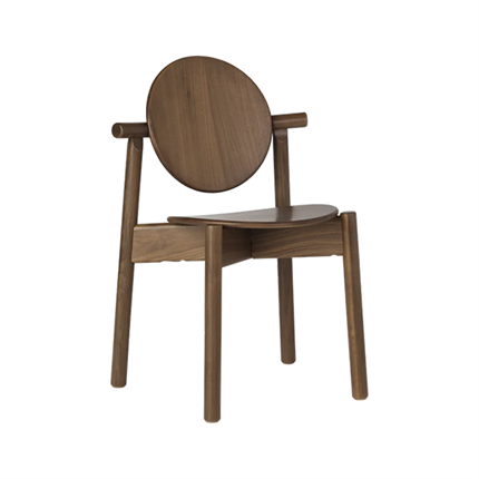 Heiko spisebordsstol i valnød fra Umage