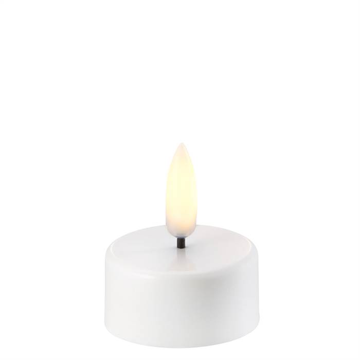 Uyuni Lighting LED fyrfadslys - Ø3,8 cm - Nordic White