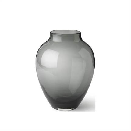 Knabstrup Keramik vase - glas 20 cm - Grå